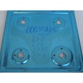 MESA DE TRABALHO INOX 4 BOCAS 20″ 